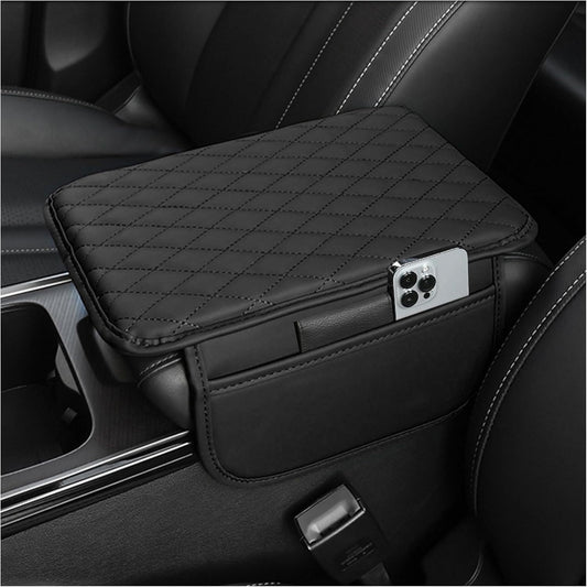 Stacool Universal Car Armrest Cover Cushion with Storage